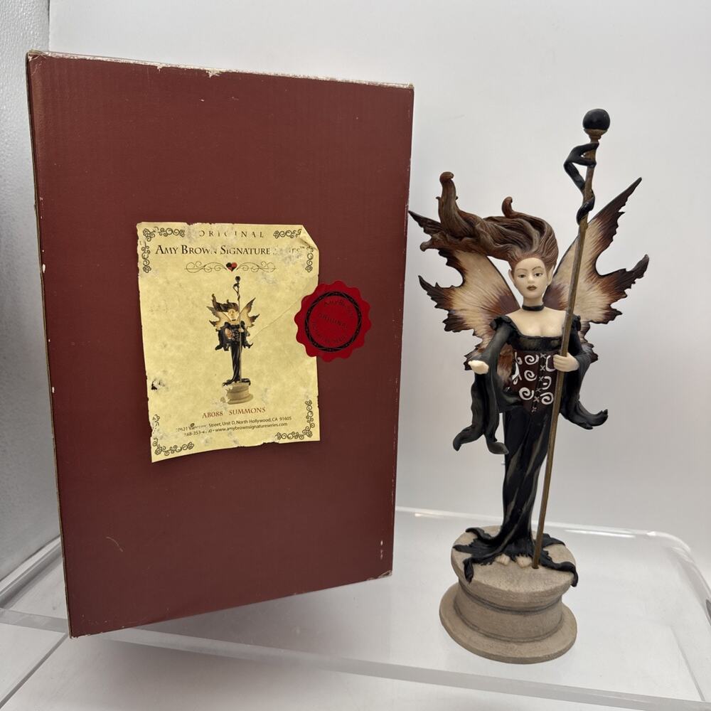 Amy Brown Figurine Summons Faery AB088 Original Signature Series From 2006